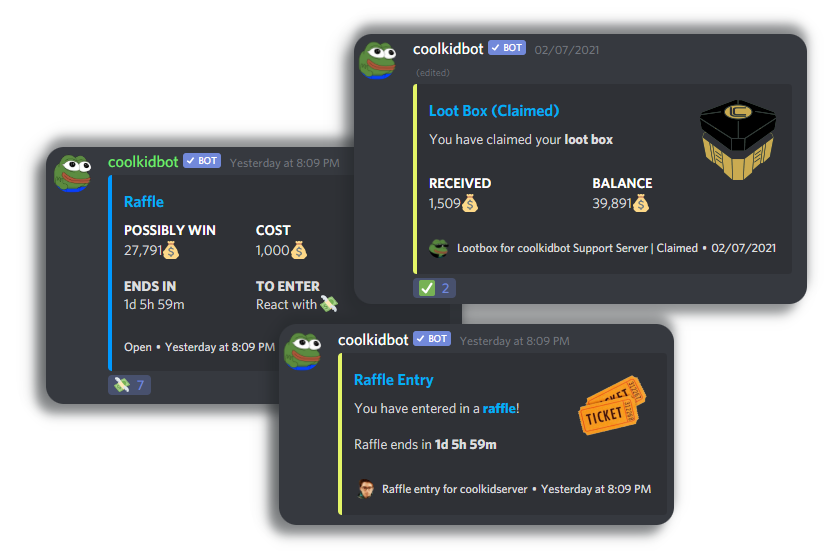 coolkidbot  Discord Bot