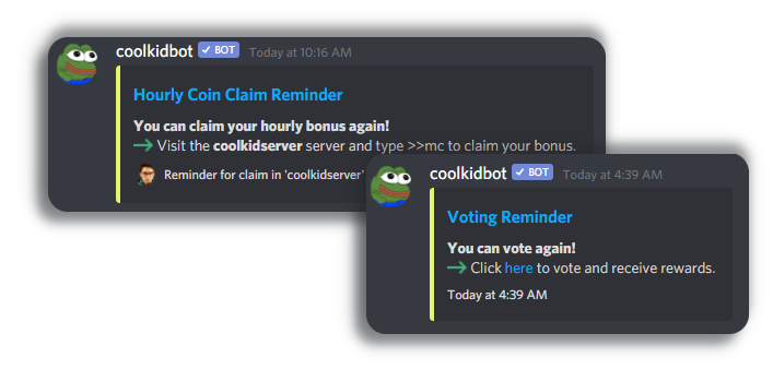 coolkidbot  Discord Bot